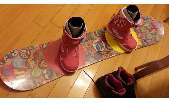 特特價 Burton Chicklet Snowboard - Girls 