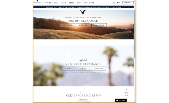 American Eagle Outfitters - from USA