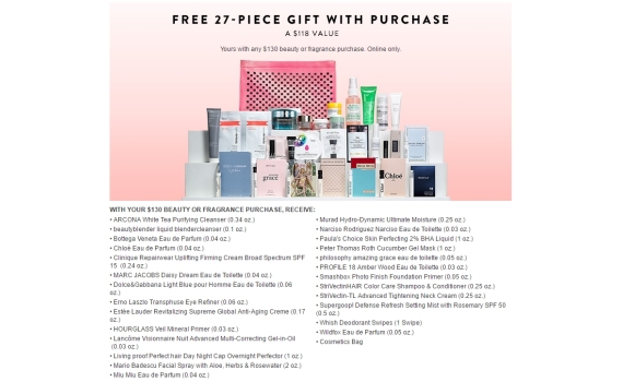 Estee Lauder 9折+免費37件禮品