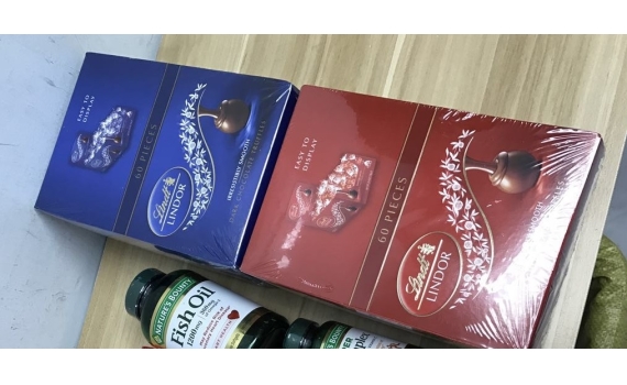 amazon買朱古力