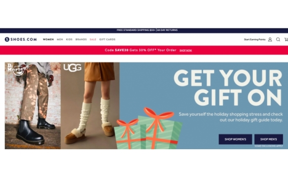 Shoes.com SAVE30 30% off