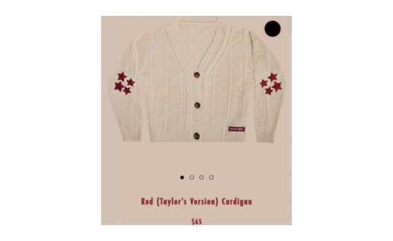Taylor Swift RED限量版cardigan