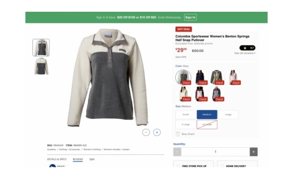 Columbia外衣50%off