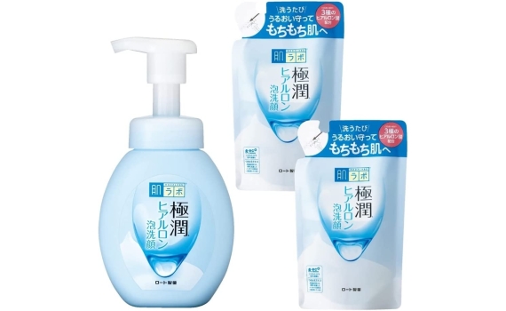 Hada Labo 肌研極潤透明質酸泡沫洗面奶