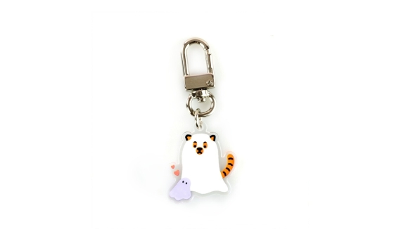 Muzik Tiger Key Ring [Ghost Tiger]  