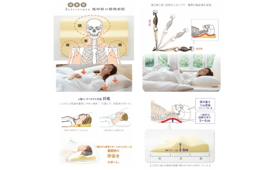 脊椎按摩師設計的枕頭