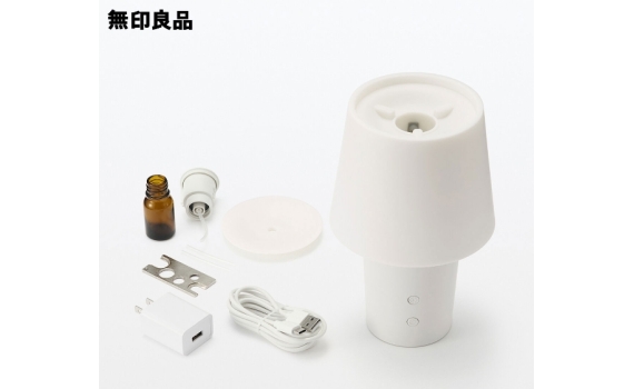 日本無印良品的超音波芳香噴霧器