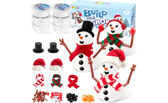 聖誕節堆雪人手工材料