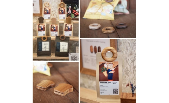 木製食物造型磁吸夾