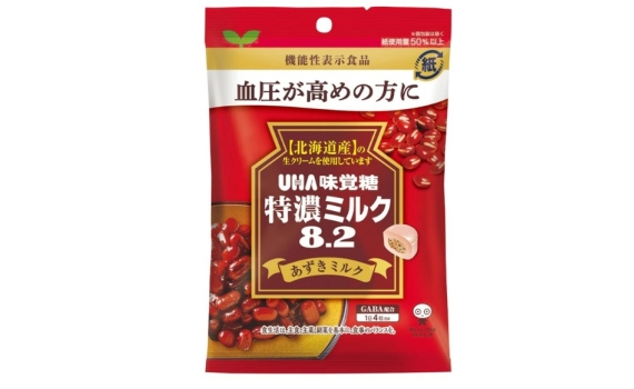 UHA味覺糖 特濃ミルク8.2 × 紅豆牛奶